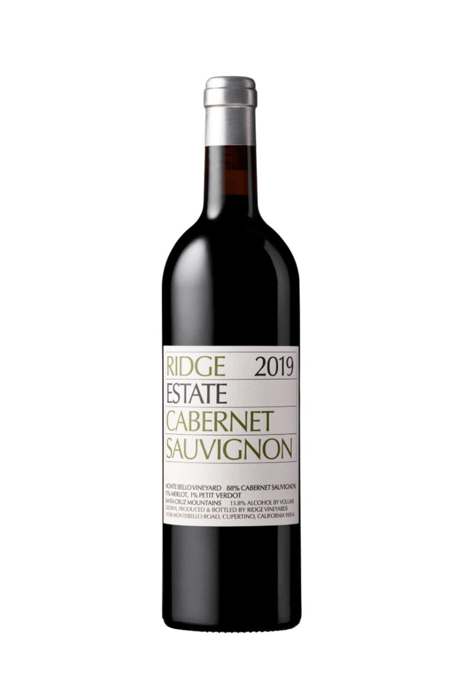 Ridge Estate Cabernet Sauvignon 2019 (750 ml)