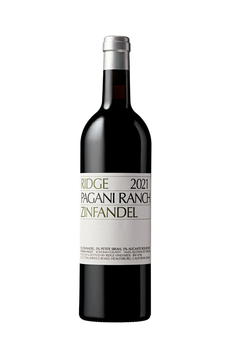 Ridge Pagani Ranch Zinfandel 2021 (750 ml)