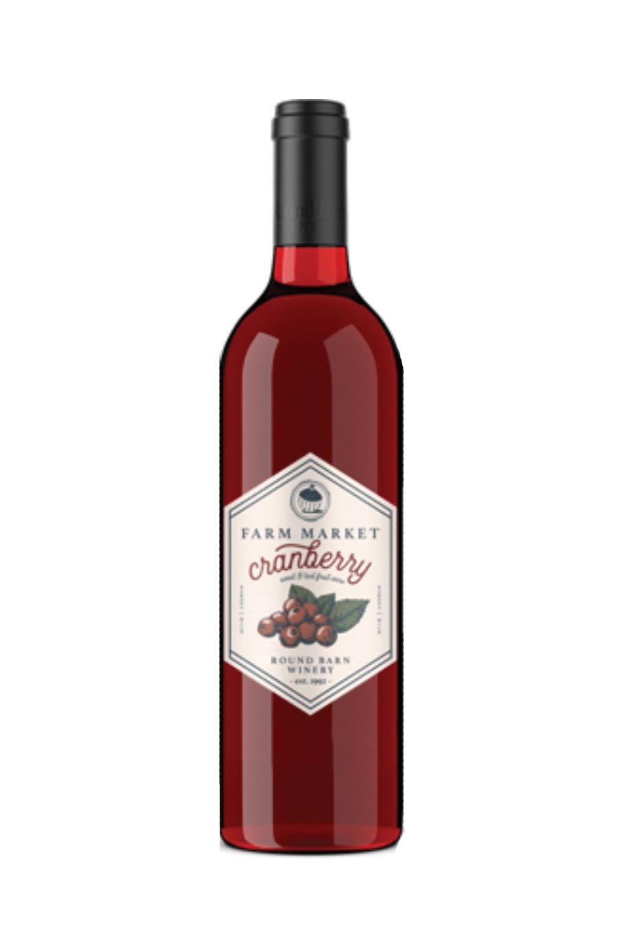 Round Barn Farm Market Cranberry (750 ml)