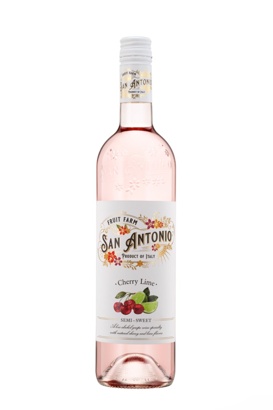 San Antonio Fruit Farm Cherry Lime Rose (750 ml)