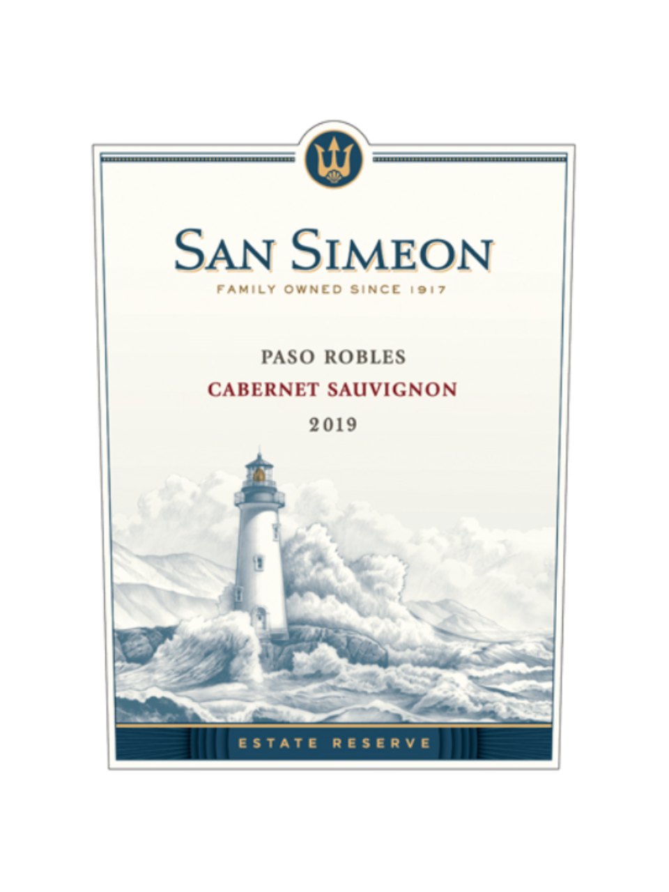 DAMAGED LABEL: San Simeon Estate Cabernet Sauvignon 2021 (750 ml)