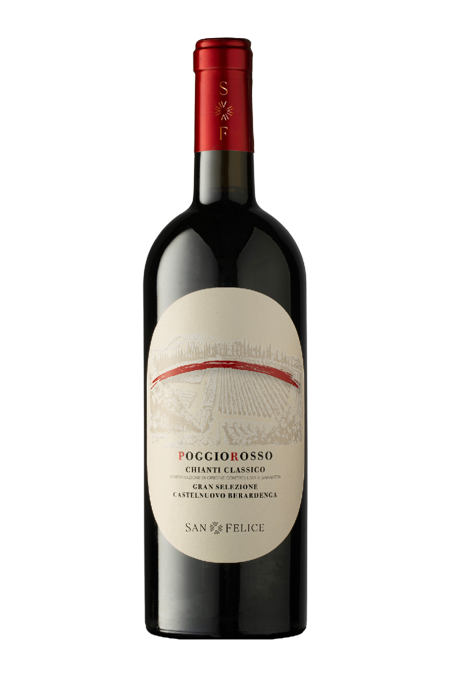 San Felice Poggio Rosso Gran Selezione 2017 (750 ml)