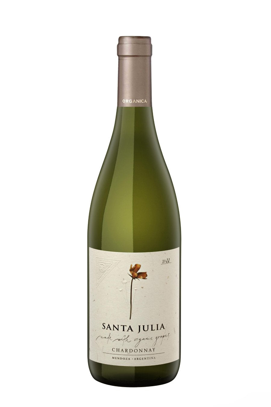 DAMAGED LABEL: Santa Julia Organica Chardonnay (750 ml)