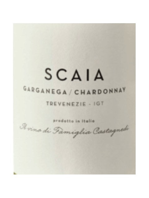 DAMAGED LABEL: Scaia Garganega Chardonnay (750 ml)