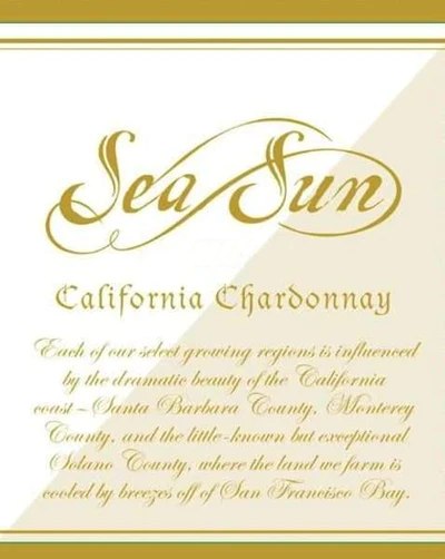 REMAINING STOCK: Sea Sun California Chardonnay 2023 by Charlie Wagner (750 ml)