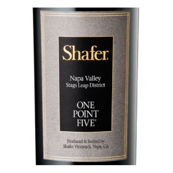 DAMAGED LABEL: Shafer One Point Five Cabernet Sauvignon 2021 (750 ml)