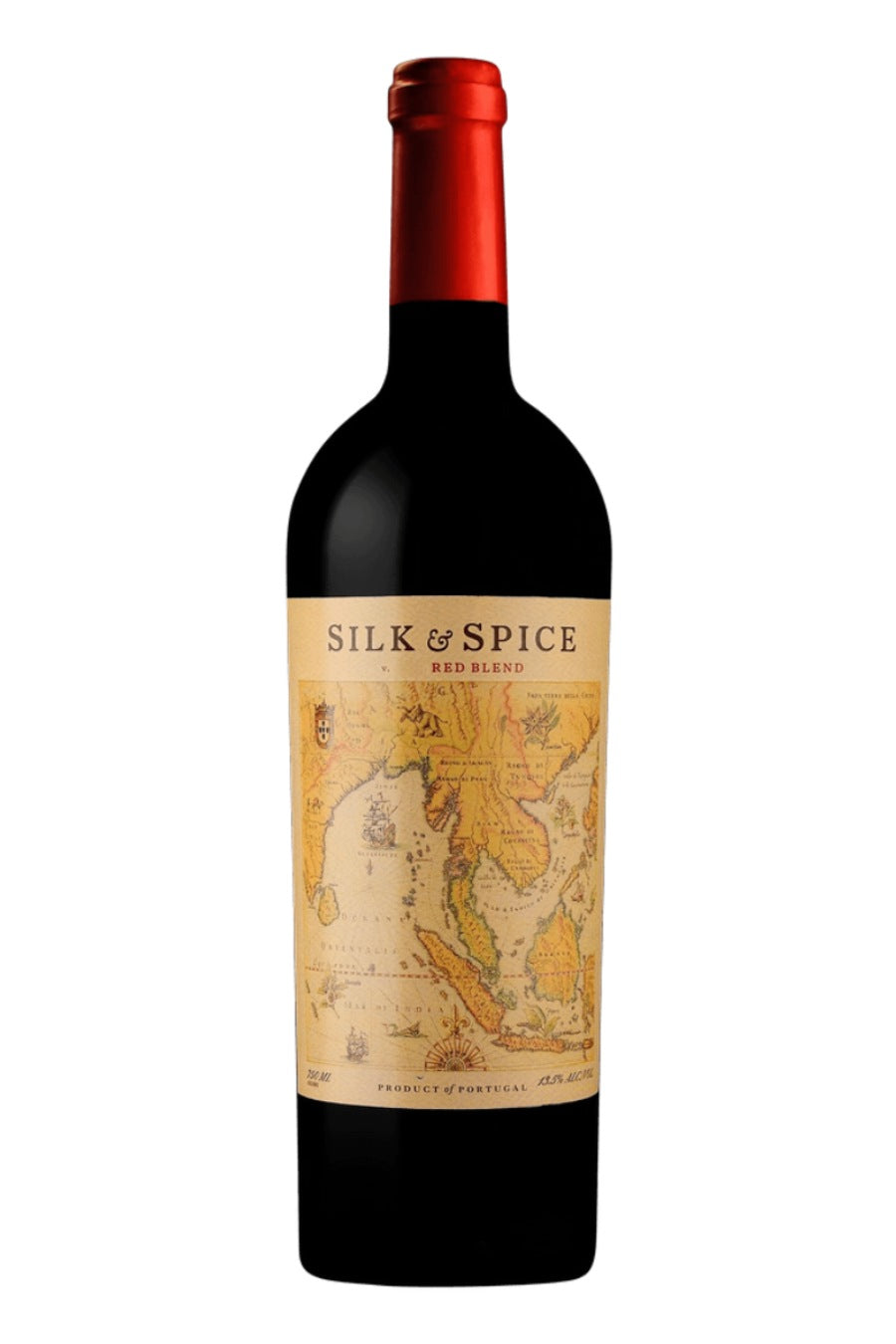 DAMAGED LABEL: Silk and Spice Red Blend 2021 (750 ml)