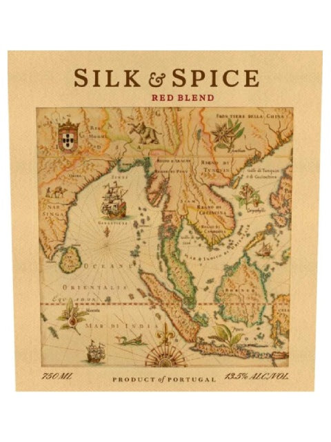 DAMAGED LABEL: Silk and Spice Red Blend 2021 (750 ml)