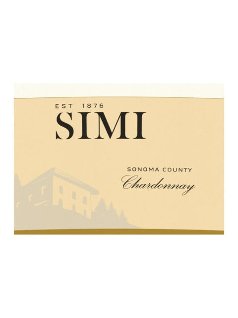 DAMAGED LABEL: Simi Sonoma County Chardonnay (750 ml)