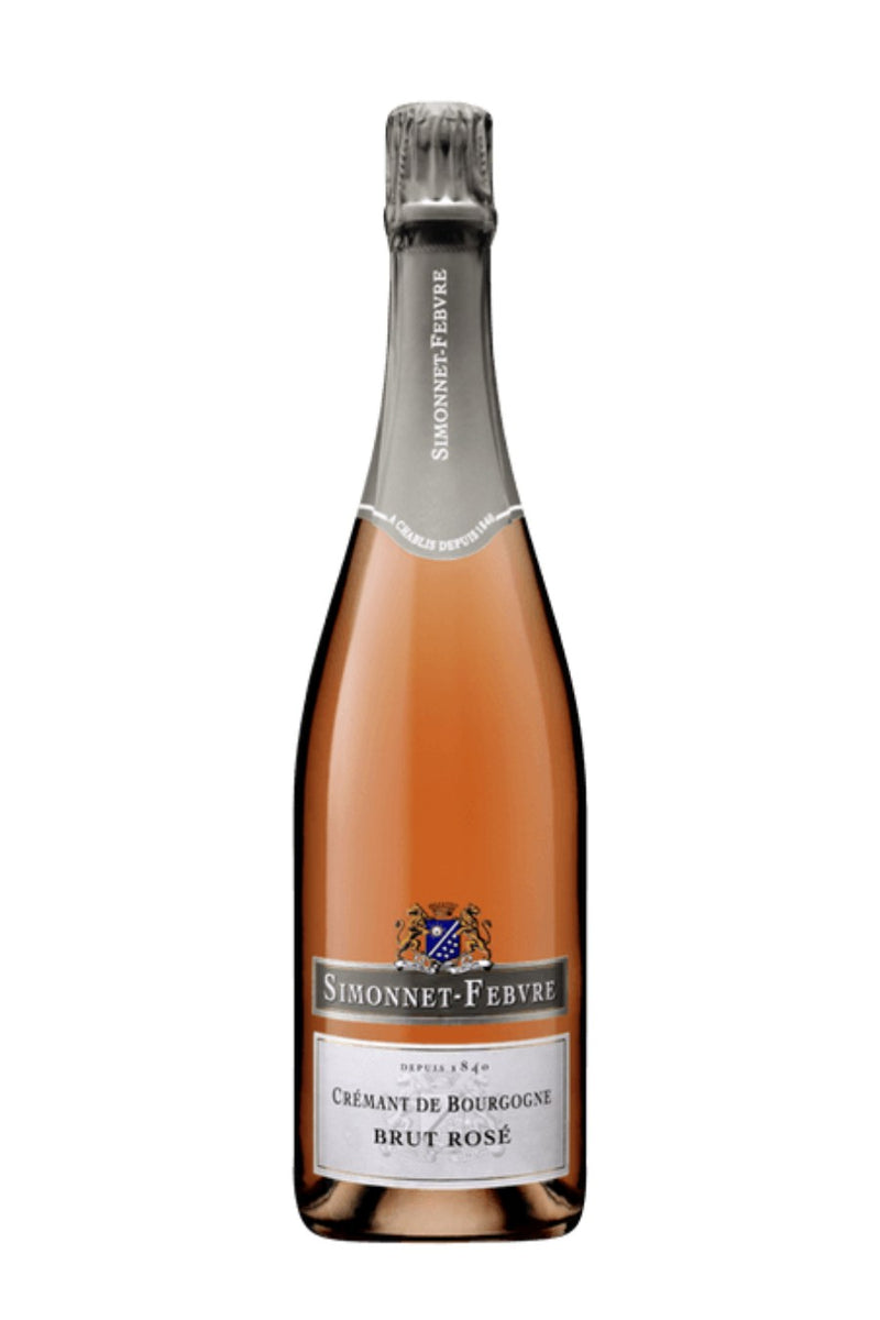 Simonnet-Febvre Cremant de Bourgogne Brut Rose NV (750 ml)