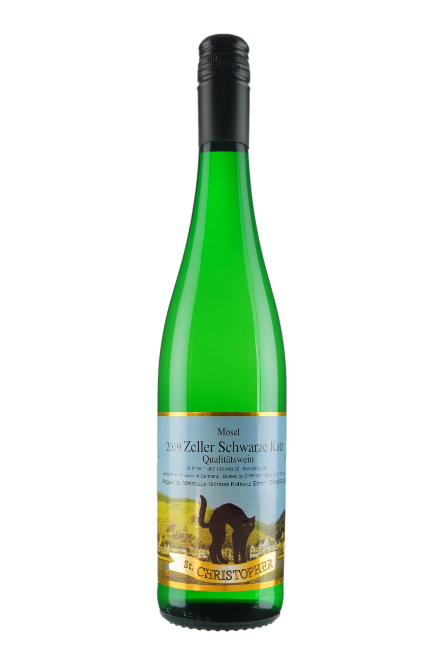 St. Christopher Riesling QbA Zeller Schwarze Katz 2023 (750 ml)