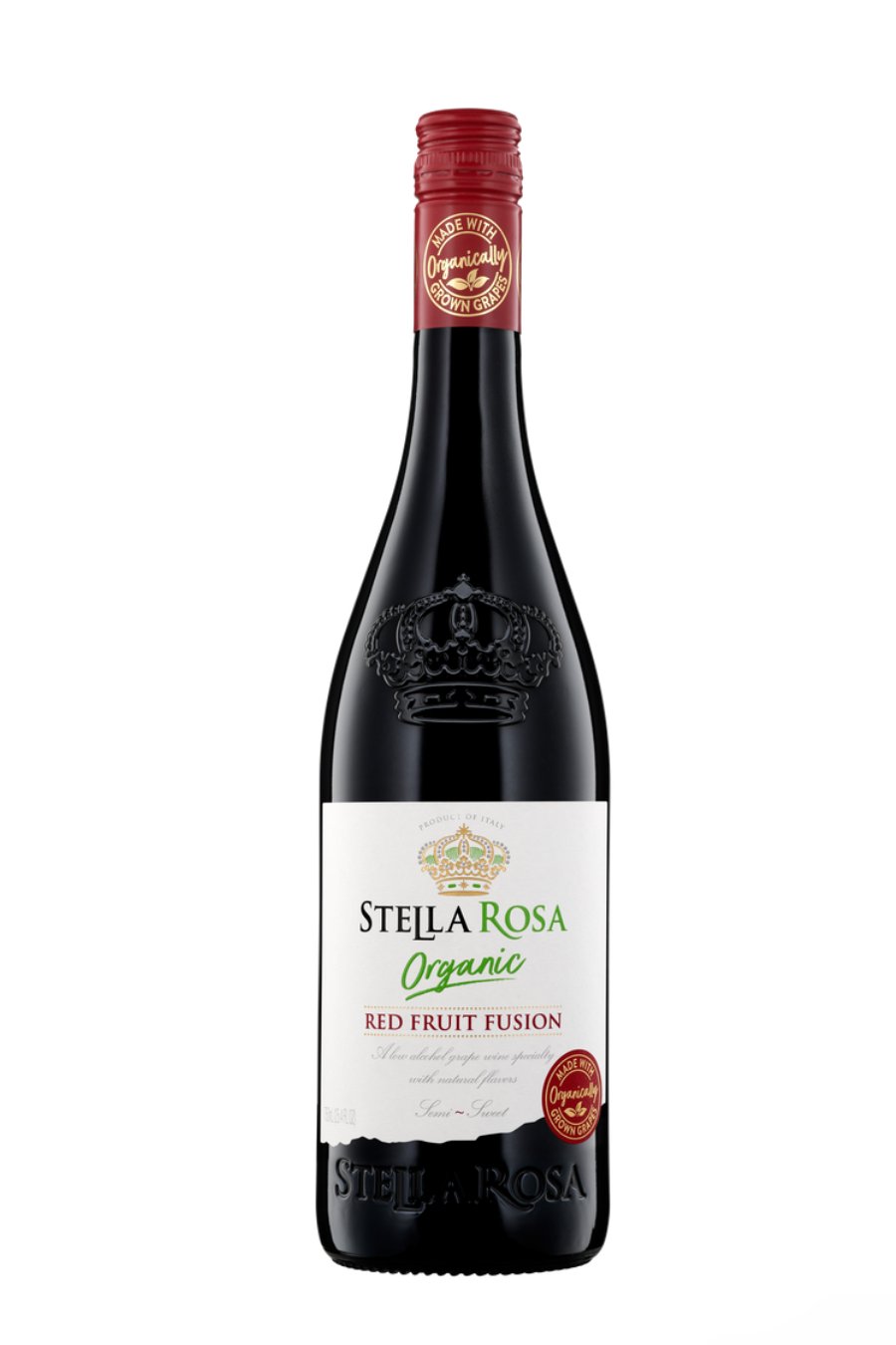 Stella Rosa Organic Red Fruit Fusion Semi-Sweet Red (750 ml)