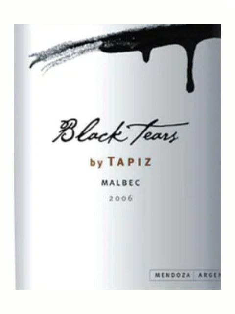 DAMAGED LABEL: Tapiz Black Tears Malbec 2020 (750 ml)