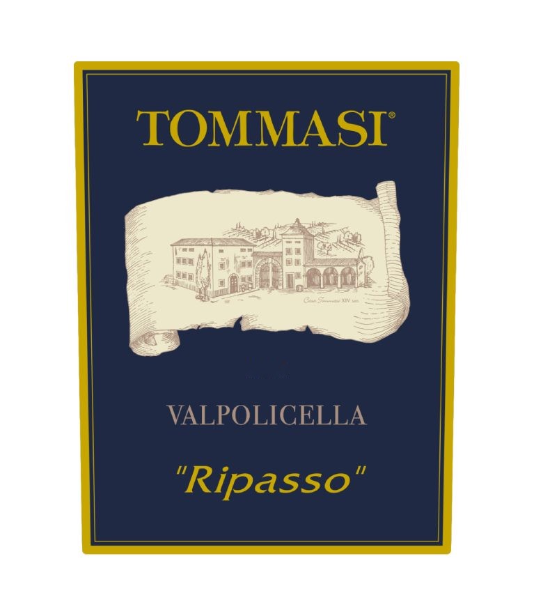 DAMAGED LABEL: Tommasi Valpolicella Ripasso 2019 (750 ml)