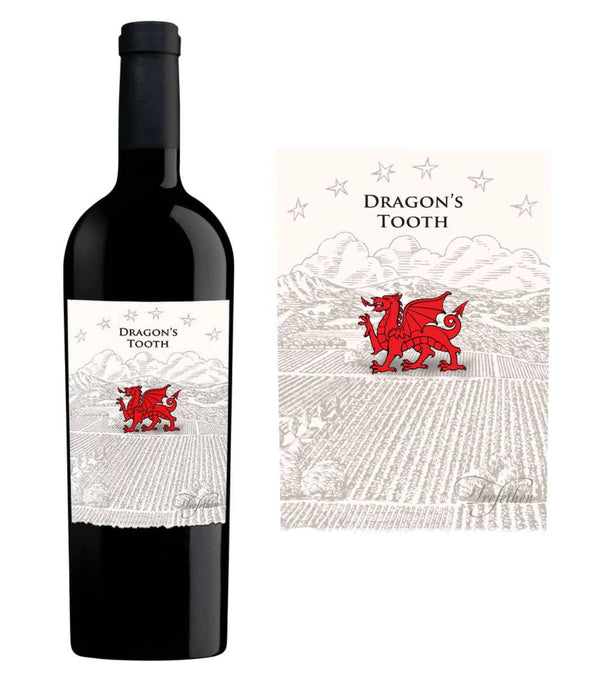 DAMAGED LABEL: Trefethen Dragon's Tooth Red Blend 2019 (750 ml)