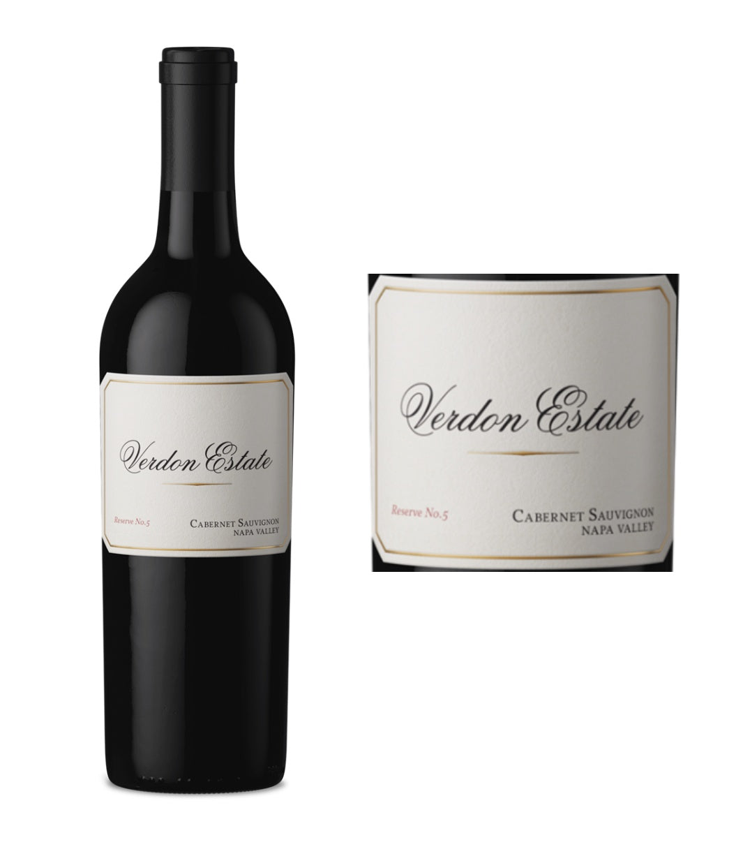 Verdon Estate Reserve No. 5 Cabernet Sauvignon 2018 (750 ml)