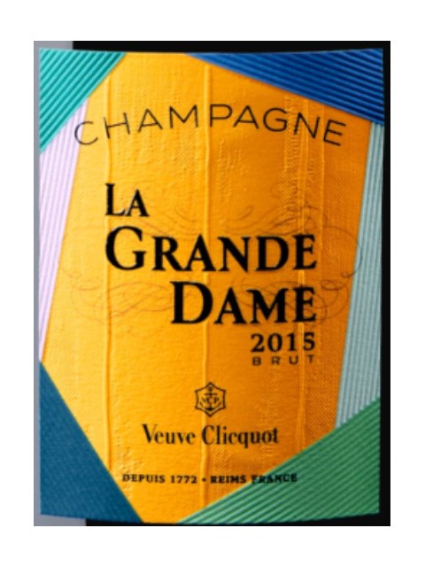 Veuve Clicquot La Grande Dame 2015 by Paola Paronetto (750 ml) w/ Gift Box