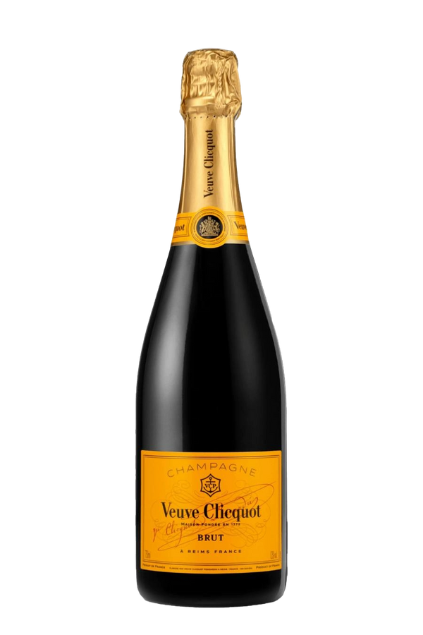 Veuve Clicquot Yellow Label Brut With Black Gift Wine Box