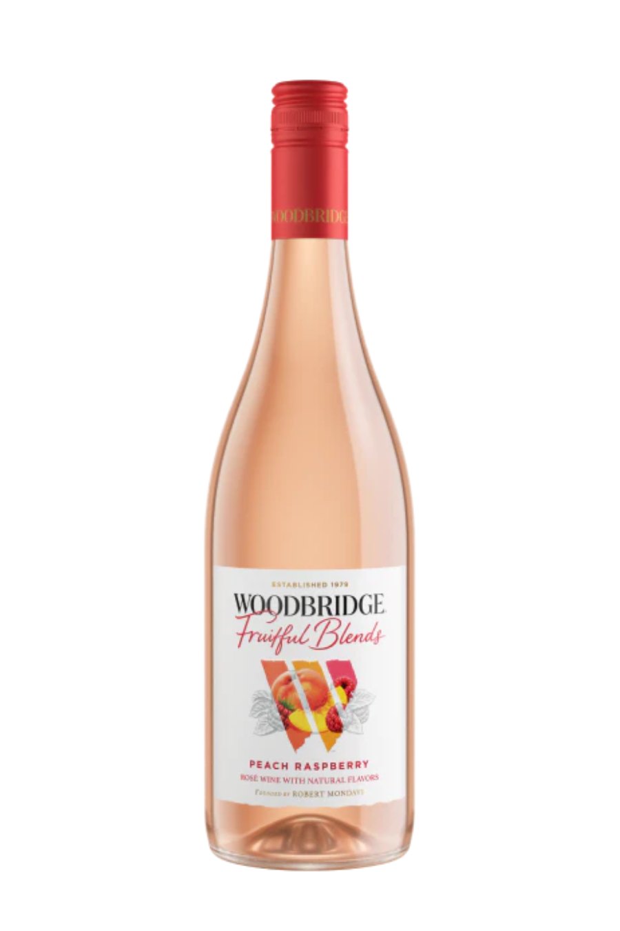 Woodbridge Fruitful Blend Peach Raspberry (750 ml)