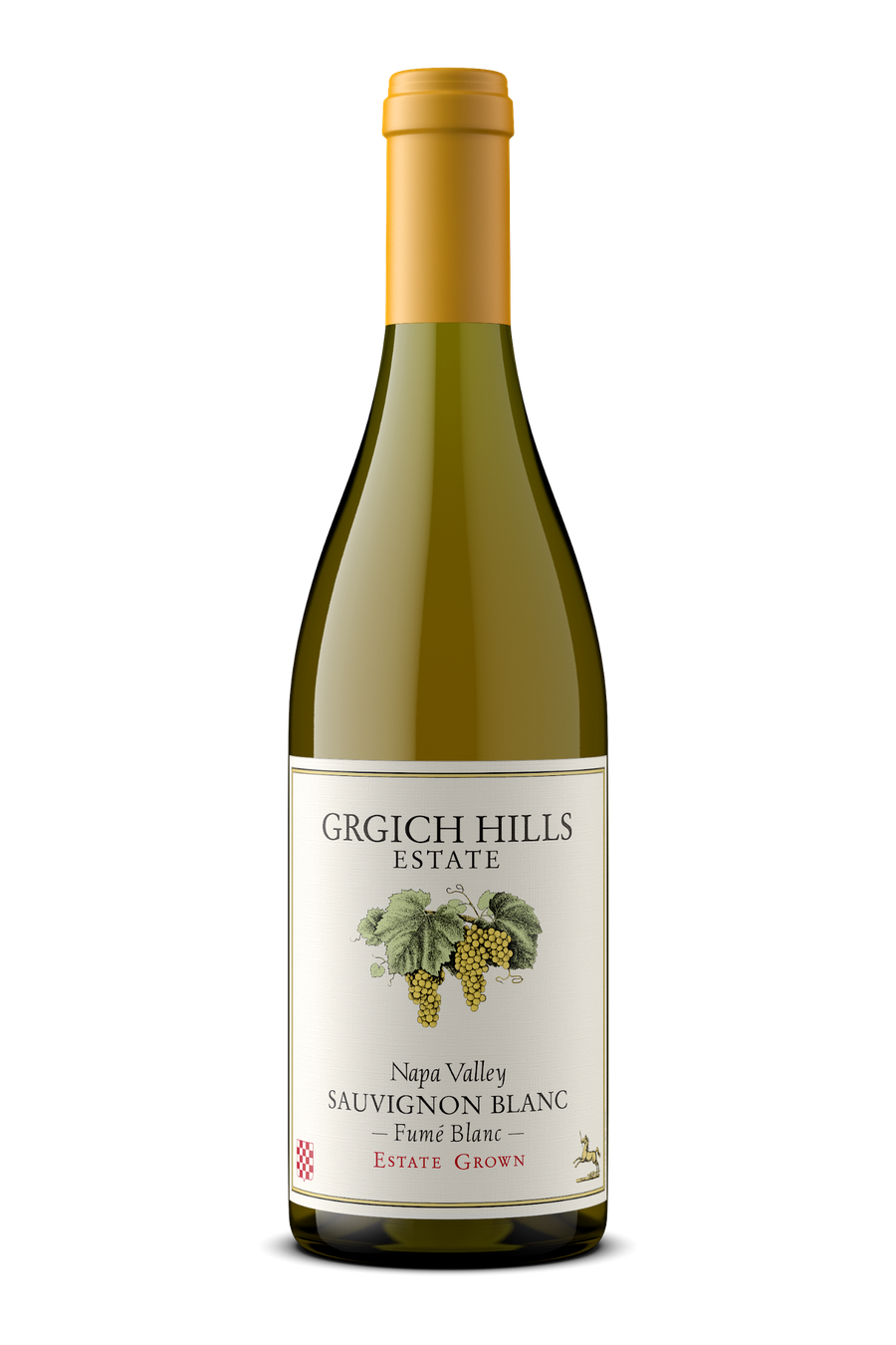 Grgich Hills Estate Fumé Blanc Sauvignon Blanc bottle with cream label