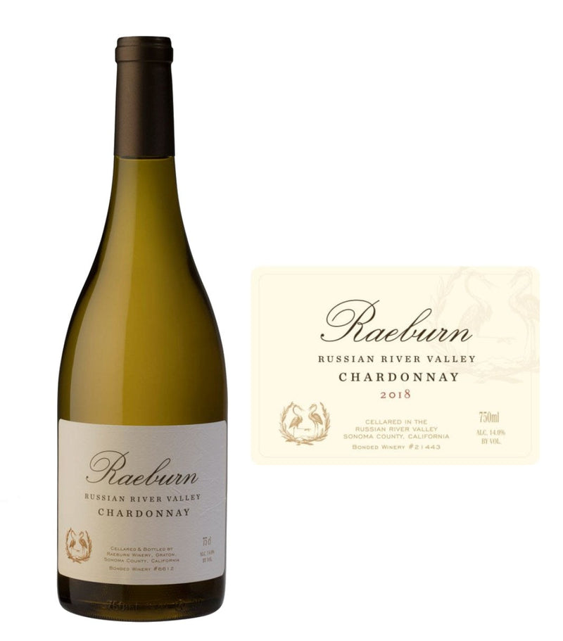 Raeburn Chardonnay Russian River Valley 2018 (750 ml) - BuyWinesOnline.com