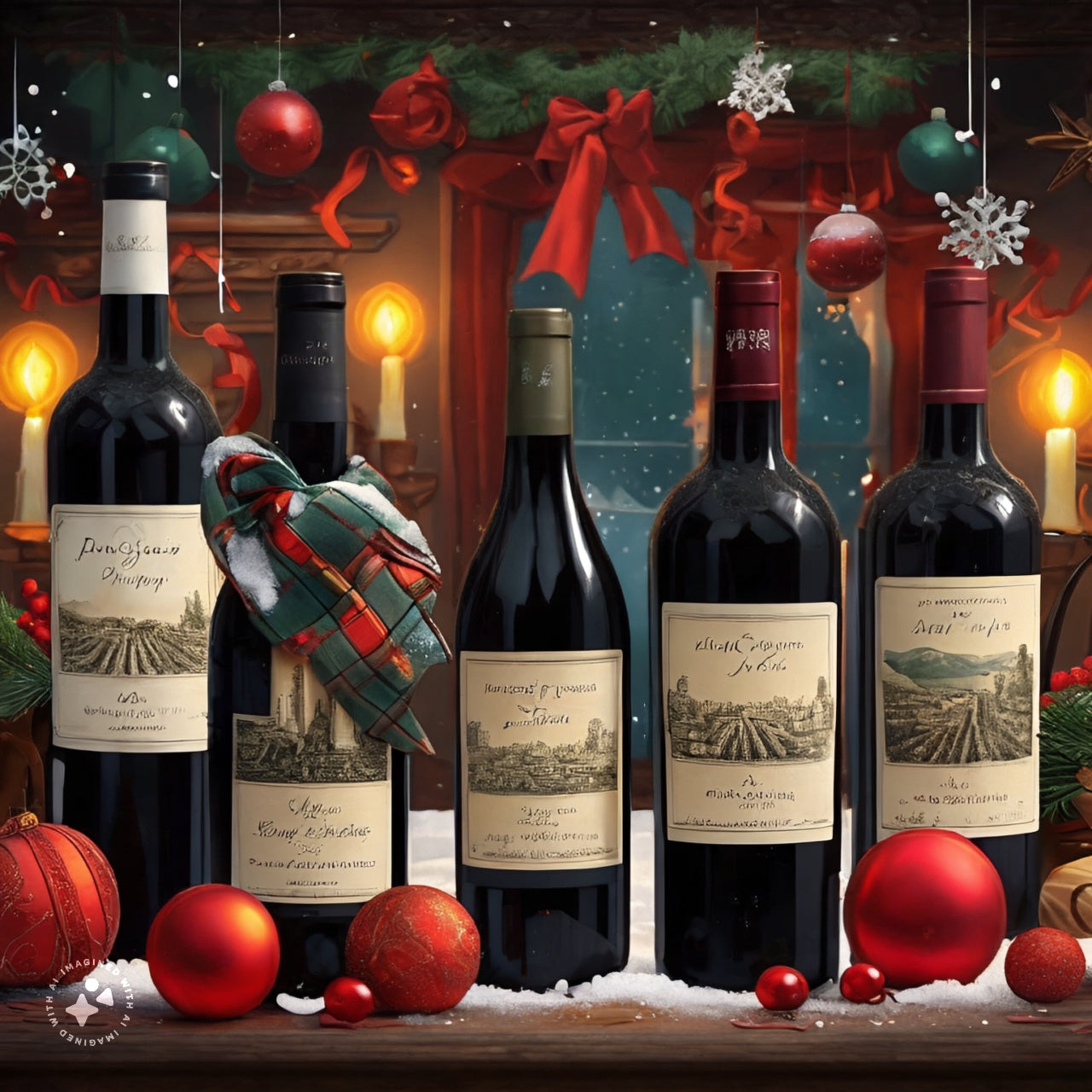 Holiday 15 Bottle International Wine Tasting Set - #1 Rated Wine Pack (750 ml)