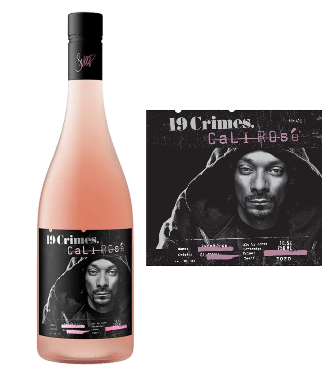 REMAINING STOCK: 19 Crimes Cali Rose 2021 by Snoop Dogg (750 ml)