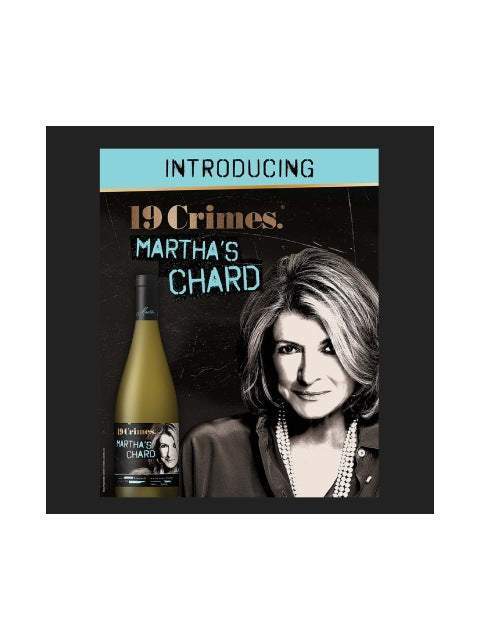 19 Crimes Martha's Chardonnay 2021 (750 ml)