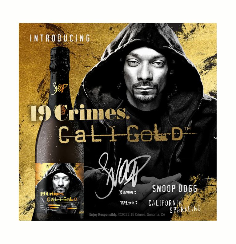 19 Crimes Snoop Dogg Cali Gold Sparkling Wine (750 ml)