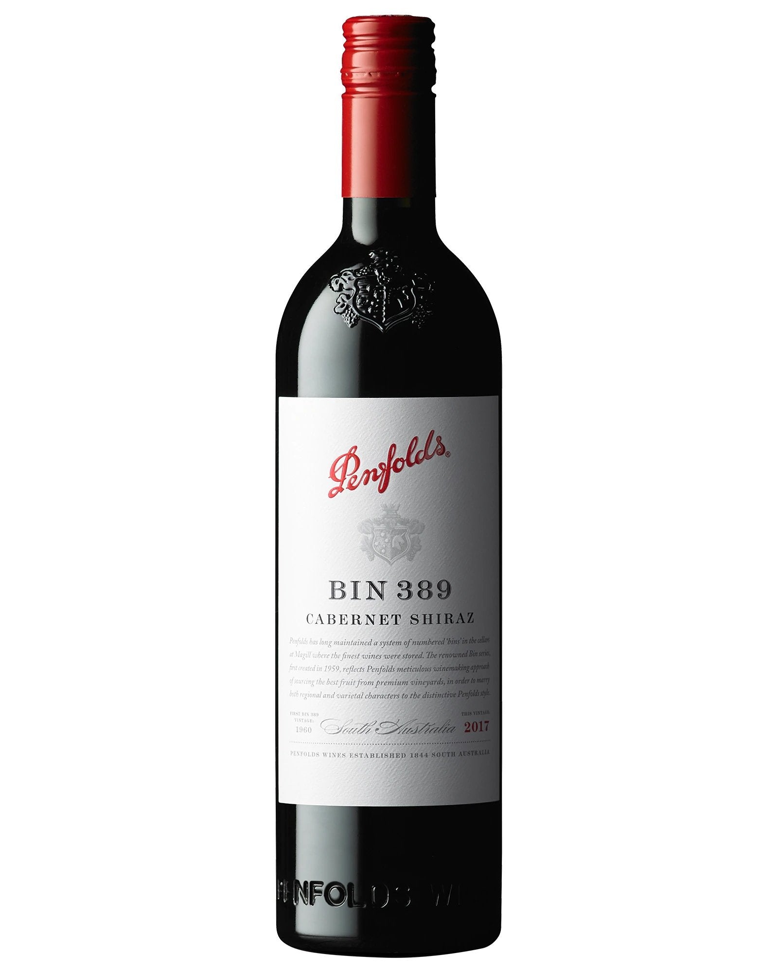 DAMAGED LABEL: Penfolds Bin 389 Cabernet-Shiraz 2020 (750 ml)