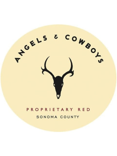 DAMAGED LABEL : Angels & Cowboys Proprietary Red 2021 (750 ml)