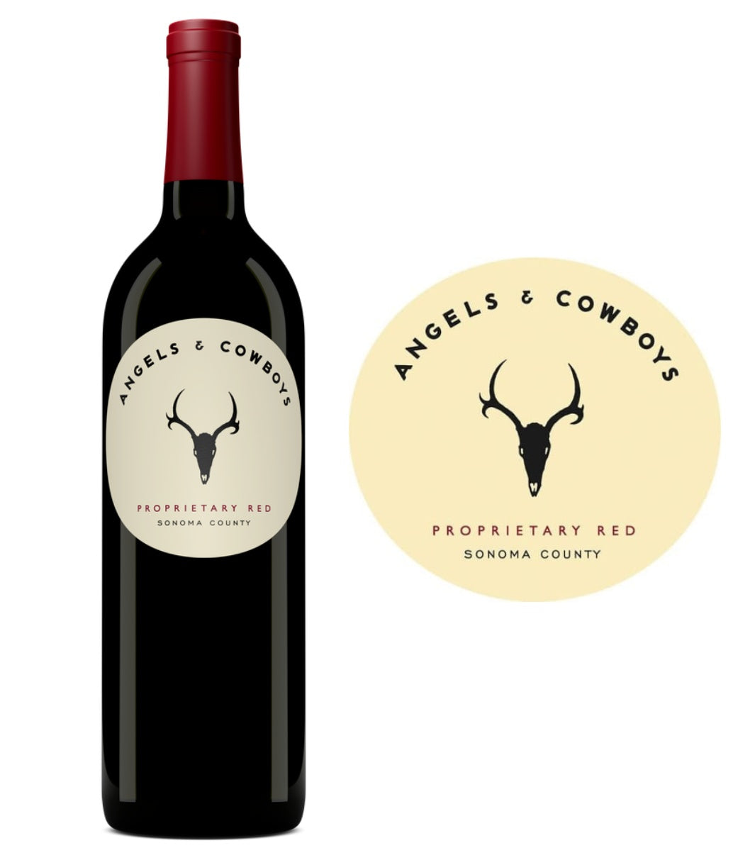 DAMAGED LABEL : Angels & Cowboys Proprietary Red 2021 (750 ml)