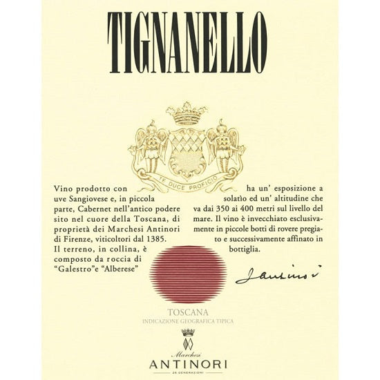 Antinori Tignanello 2018 (750 ml)