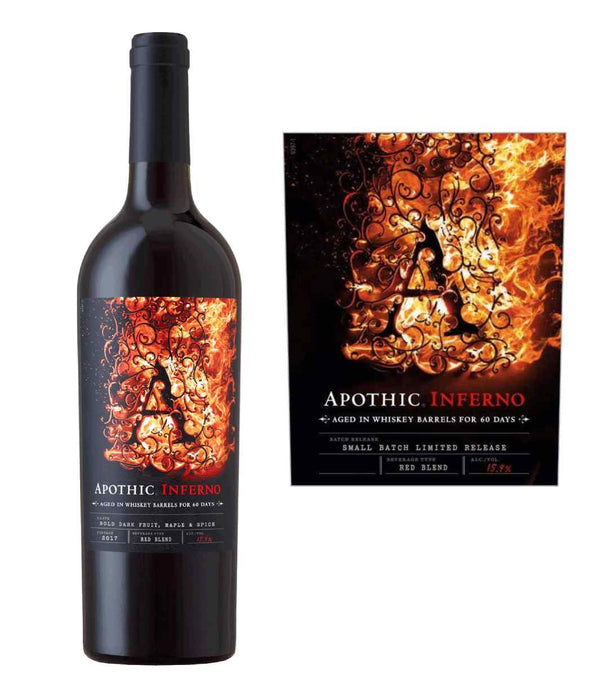Apothic Inferno Red Wine Blend 2019 (750 ml)