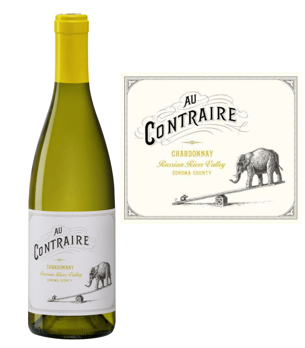 Au Contraire Russian River Chardonnay 2018 (750 ml)