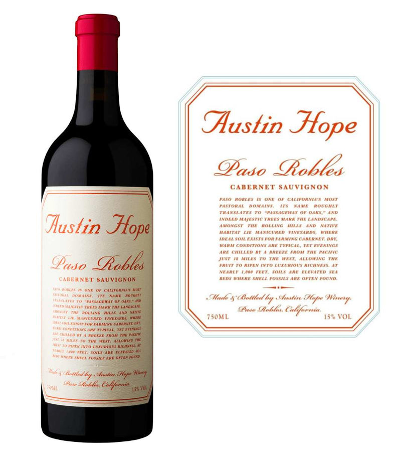 Austin Hope Cabernet Sauvignon 2021 (750 ml)