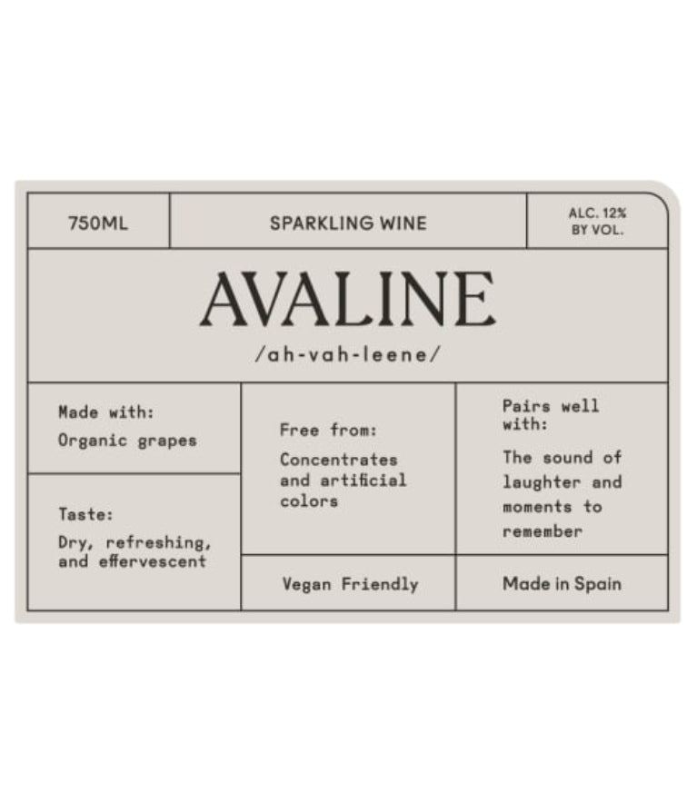 Avaline Sparkling Wine (750 ml)