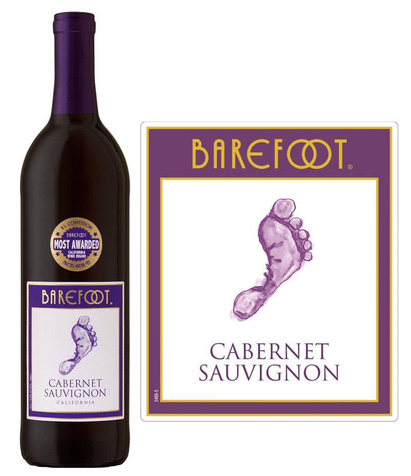 Barefoot Cabernet Sauvignon (750 ml) - BuyWinesOnline.com