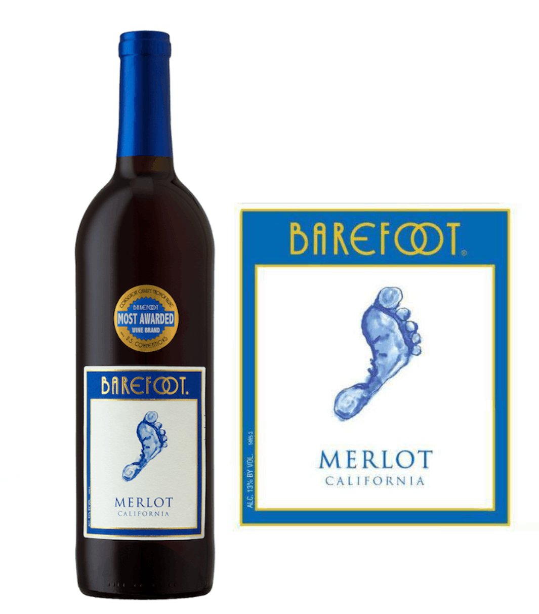 Barefoot Merlot (750 ml) - BuyWinesOnline.com