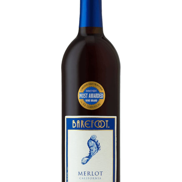 Barefoot Merlot Wine  A Classic Red Wine with Rich Flavors