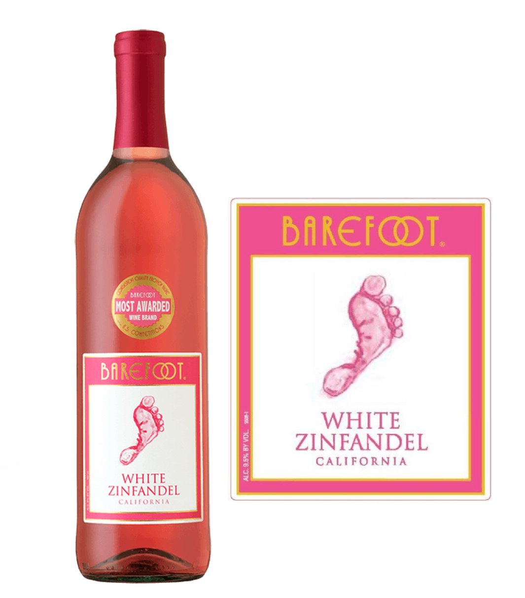 Barefoot White Zinfandel (750 ml) - BuyWinesOnline.com