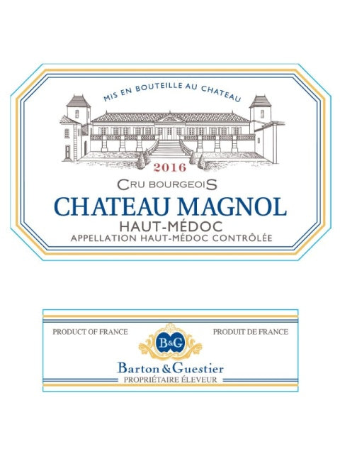 Barton & Guestier Chateau Magnol Haut Medoc 2019 (750 ml)