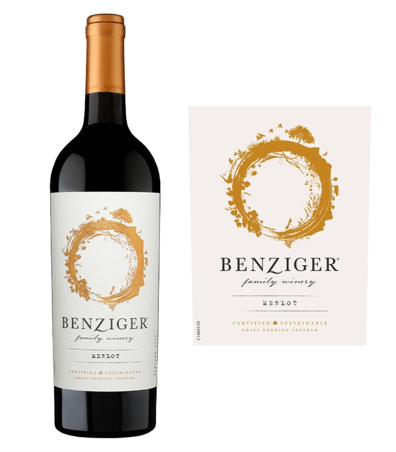 Benziger Family Winery Merlot 2019 (750 ml)