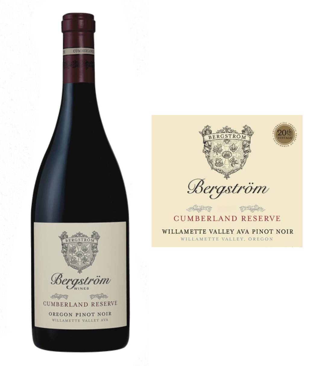 Bergstrom Cumberland Reserve Pinot Noir 2022 (750 ml)