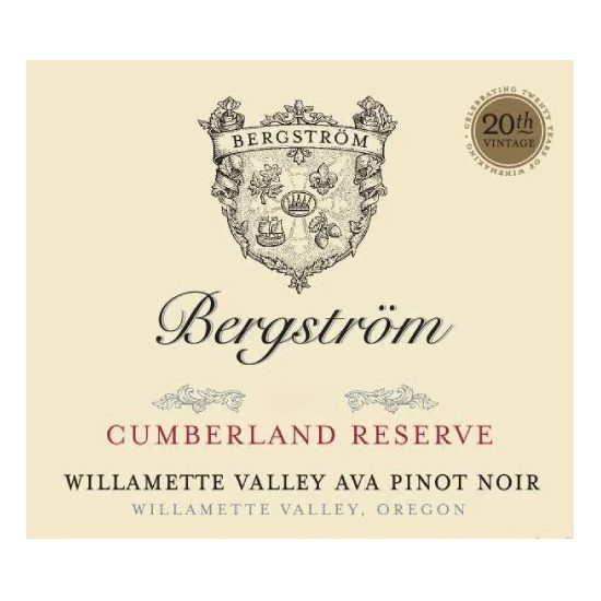 Bergstrom Cumberland Reserve Pinot Noir 2022 (750 ml)