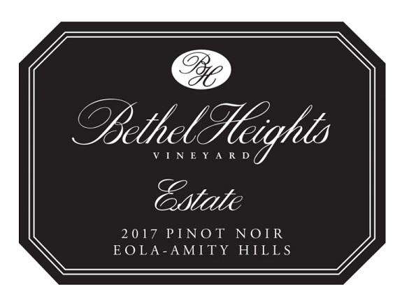 Bethel Heights Vineyard Estate Pinot Noir 2017 (750 ml) - BuyWinesOnline.com