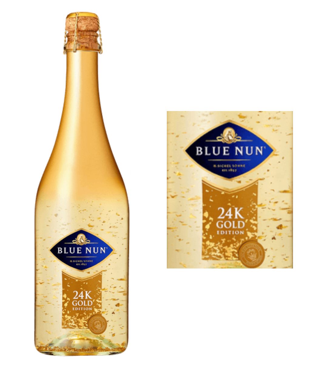 Blue Nun 24K Gold Edition Sparkling Wine (750 ml)