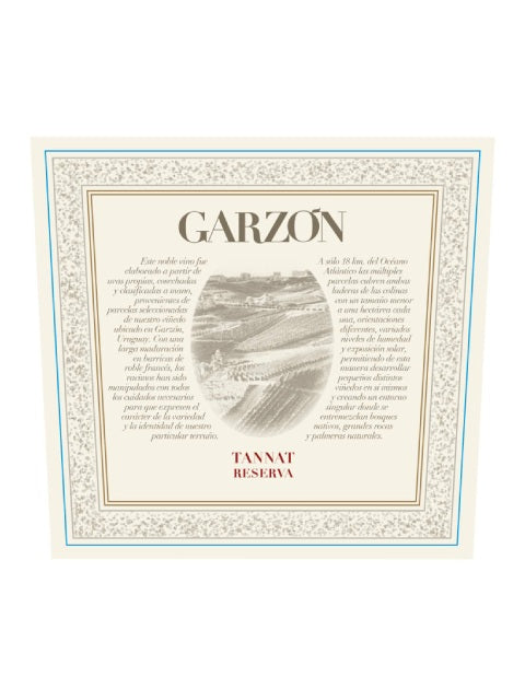 Bodega Garzon Uruguay Reserve Tannat 2022 (750 ml)