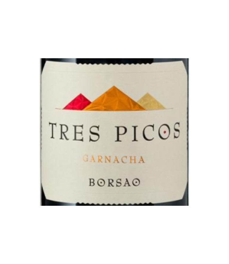 DAMAGED LABEL: Bodegas Borsao Tres Picos Garnacha 2019 (750 ml)