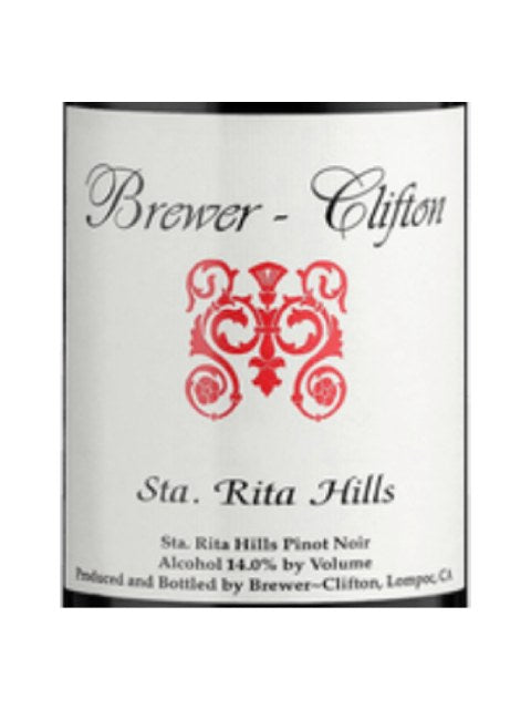 Brewer-Clifton Sta. Rita Hills Pinot Noir 2022 (750 ml)